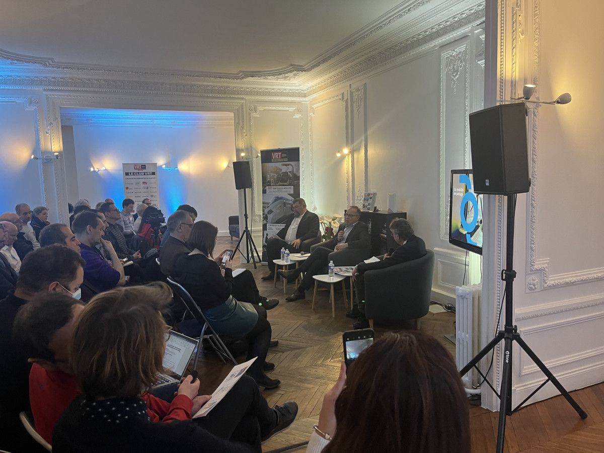 Photo de la conférence VRT